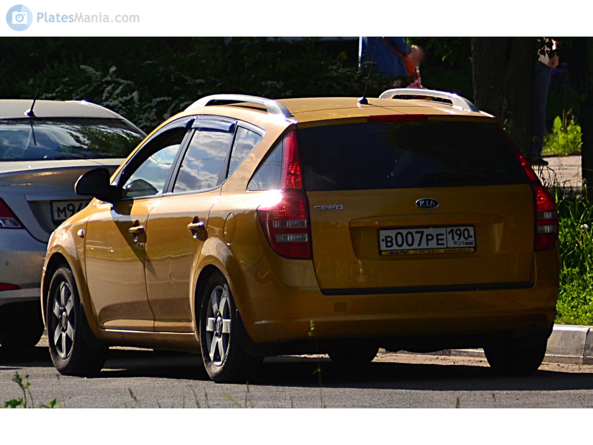 в 007 ре 190, Kia Ceed 1st gen cee'd_SW (ED), 2007­–2009