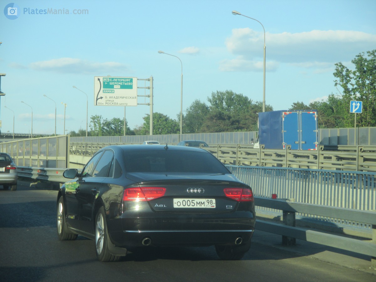 о 005 мм 98, Audi A8 3rd gen (D4/4H), 2009–2013