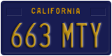 California, Passenger (123 ABC)