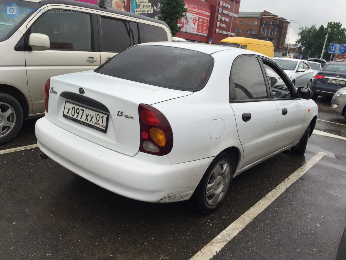 х 097 хх 01, ZAZ Chance 1st gen Sedan (D4), 2009–2012