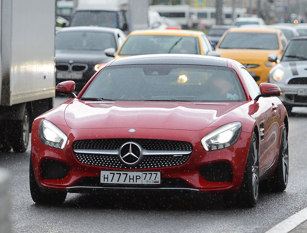 н 777 нр 777, Mercedes-Benz AMG GT 1st gen Coupé (C190), 2014–2022