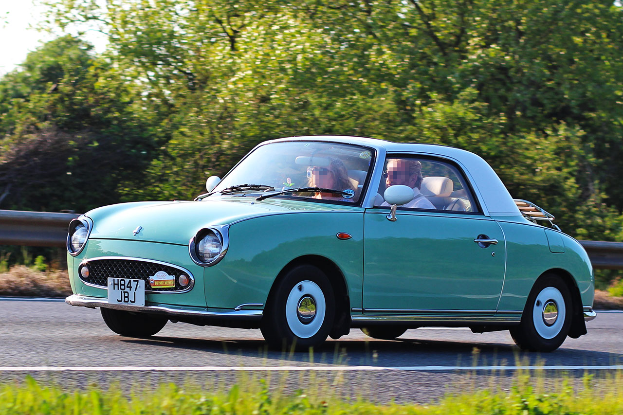 H847JBJ, Nissan Figaro 1st gen (E-FK10; JP-market), 1991