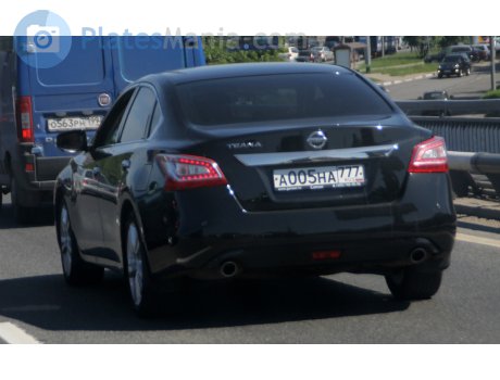 а005на777, Nissan Teana