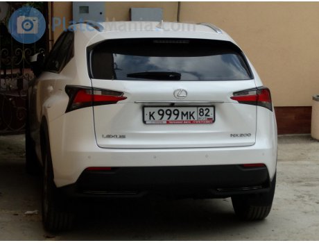 к999мк82, Lexus NX