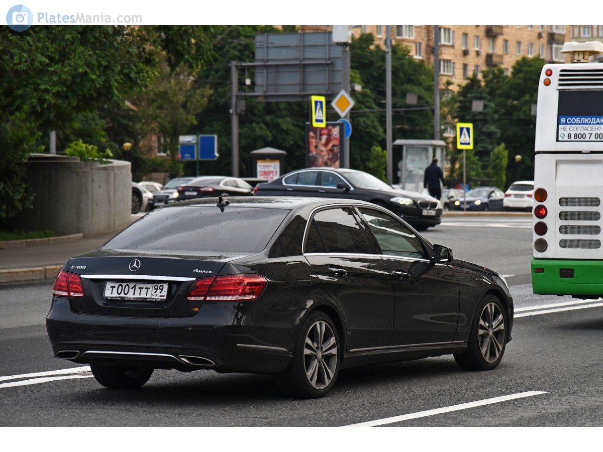т 001 тт 99, Mercedes-Benz E-Klasse 4th gen Sedan (W212), facelift, 2013­–2016