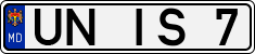 License plate of Moldova, Cars (1992)