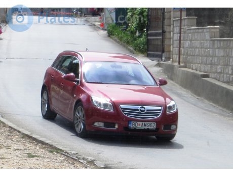 BD AM962, Opel Insignia