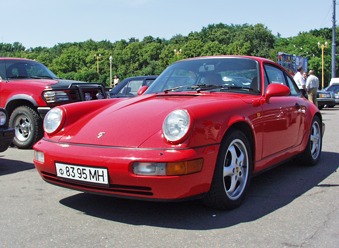 ф 8395 МН, Porsche 911 3rd gen Coupé (964), 1988–1994