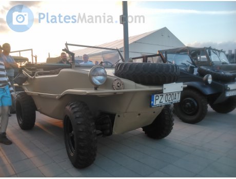 PZ 020AT, Volkswagen Typ 166 Schwimmwagen