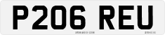 License plate of the United Kingdom, 1983 year system