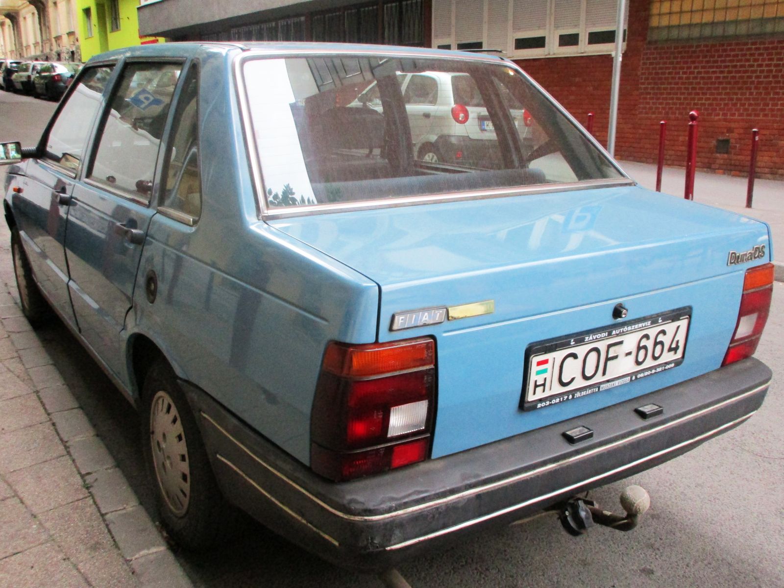 COF-664, FIAT Duna 1st gen Sedan (154/155), 1986–1981 (–2000 for AR-market)
