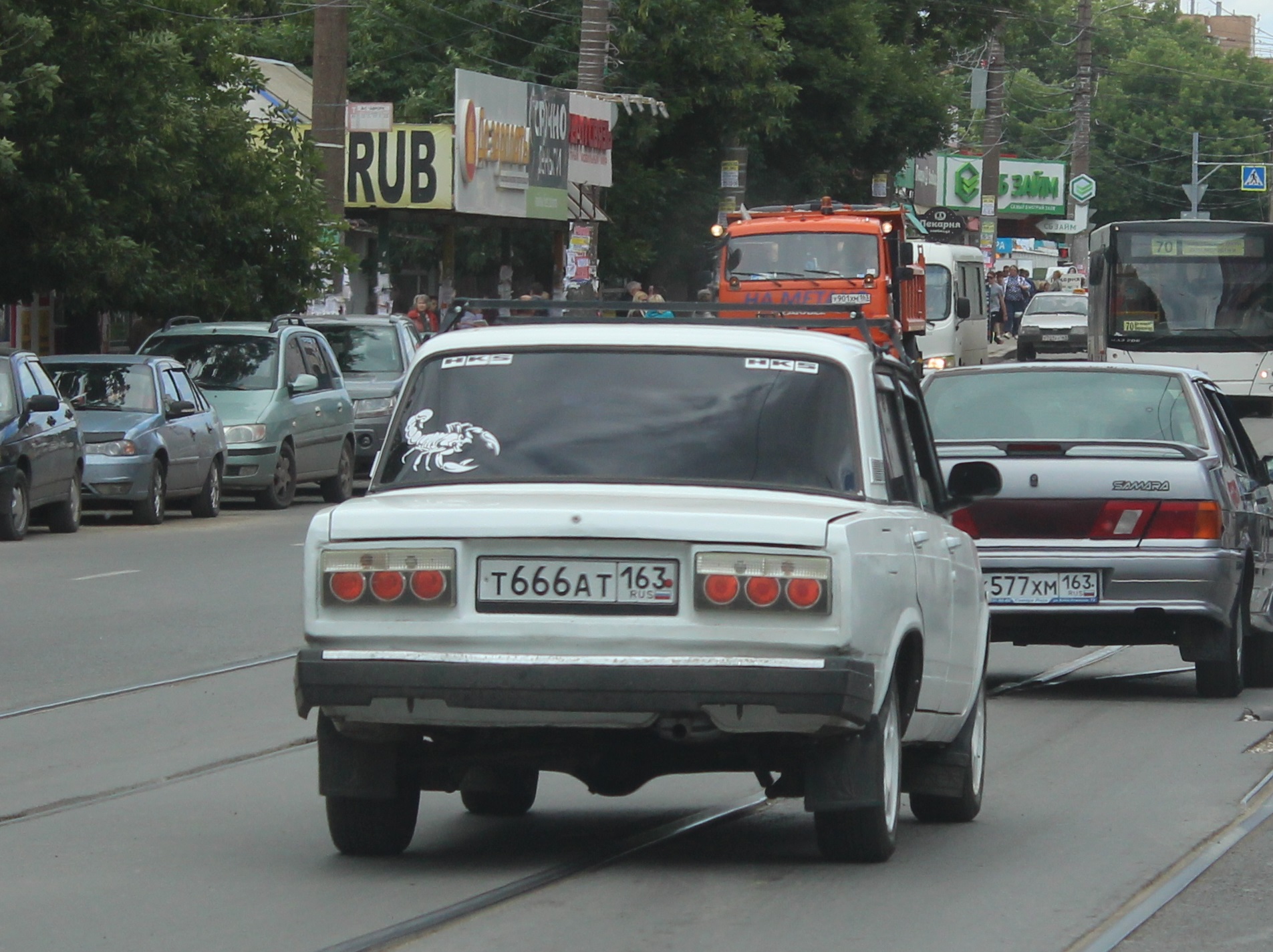 т 666 ат 163, Lada (VAZ) 2107 Жигули (Nova / Riva / Signet / 1500), 1982–2014