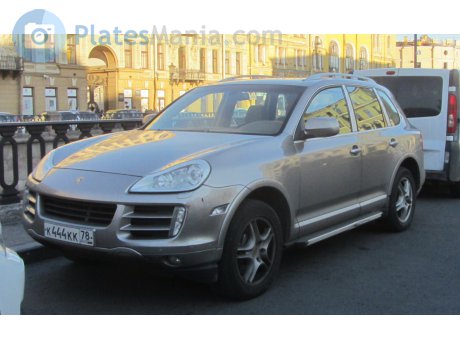 к444кк78, Porsche Cayenne