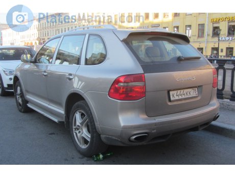 к444кк78, Porsche Cayenne