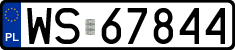 License plates of Poland, Regular car plates