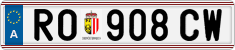 License plate of Austria, Regular plates