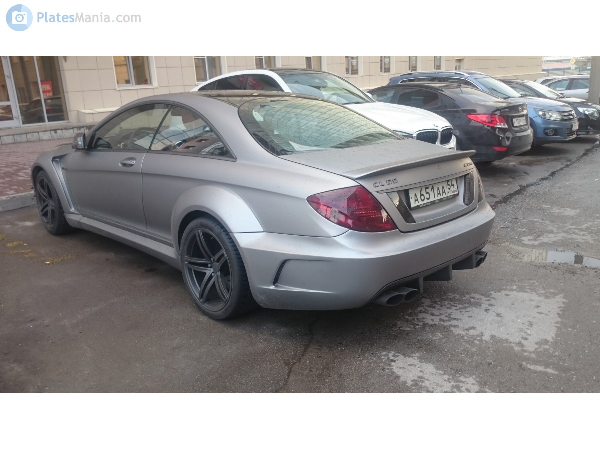 а 651 аа 54, Mercedes-Benz CL-Klasse 3rd gen (C216), 2006–2013