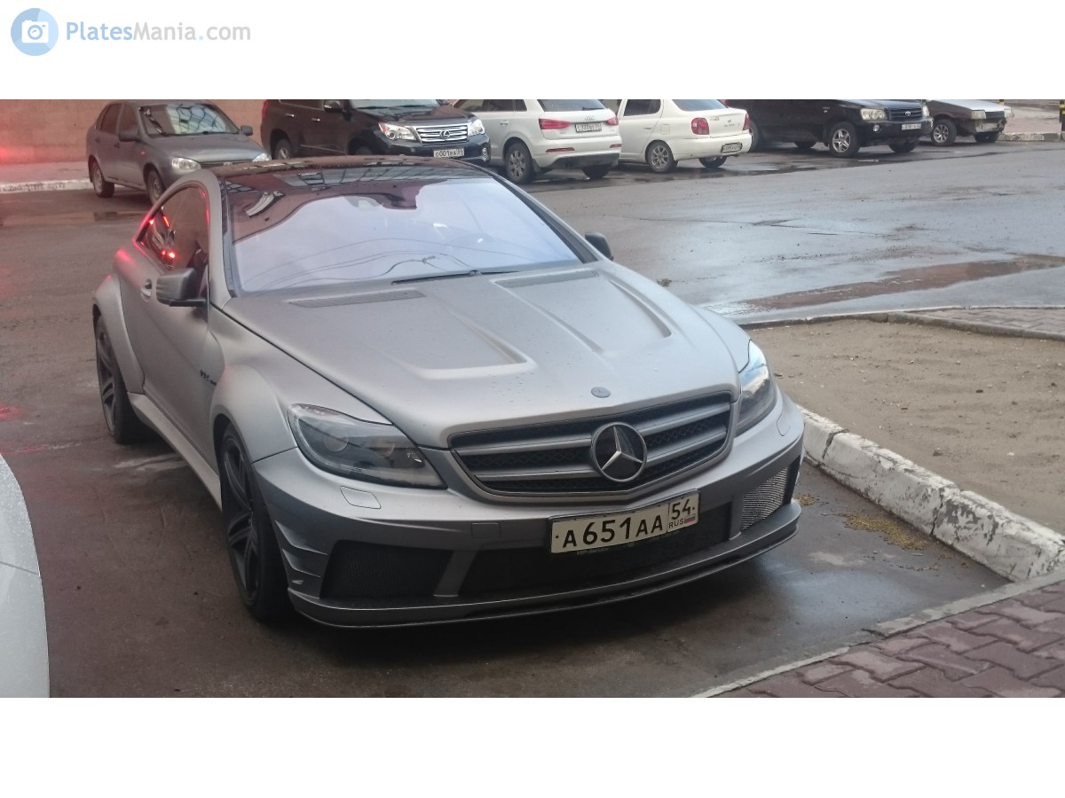 а 651 аа 54, Mercedes-Benz CL-Klasse 3rd gen (C216), 2006–2013