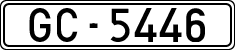 License plates of Spain, 1900 year series