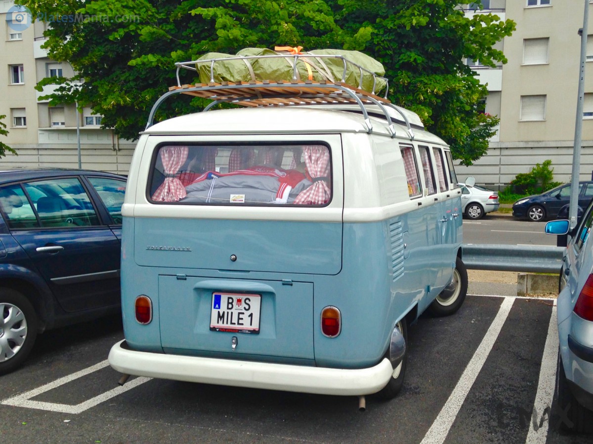 B SMILE 1, Volkswagen Kombi 1st gen Kombi Van (T1), 1950–1967 (–1975 for BR-market)