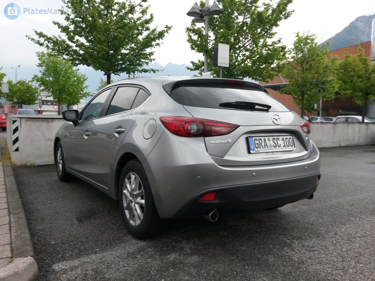 GRA SC 100, Mazda 3 
