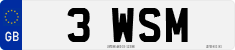 License plate of the United Kingdom, 1932 year system
