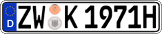 German license plate, Plates for oldtimers (type 