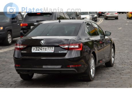 у324те777, Skoda Superb