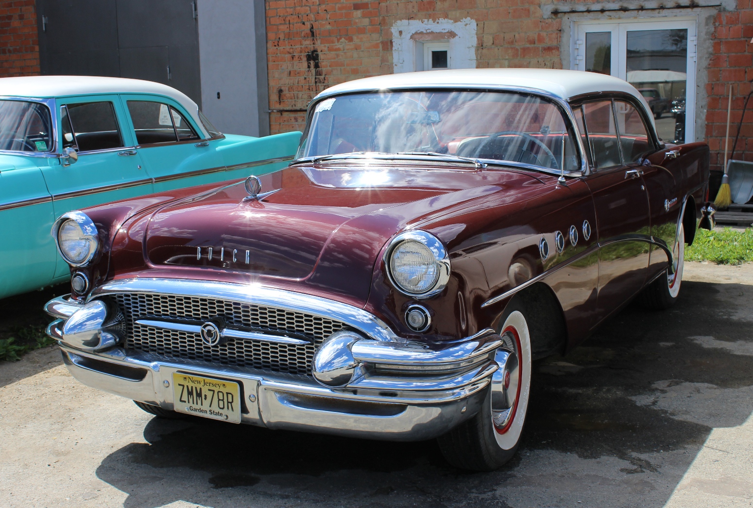 ZMM-78R, Buick Century 2nd gen (Riviera) 4-door Hardtop (63; B-body), 1st facelift, 1954–1955
