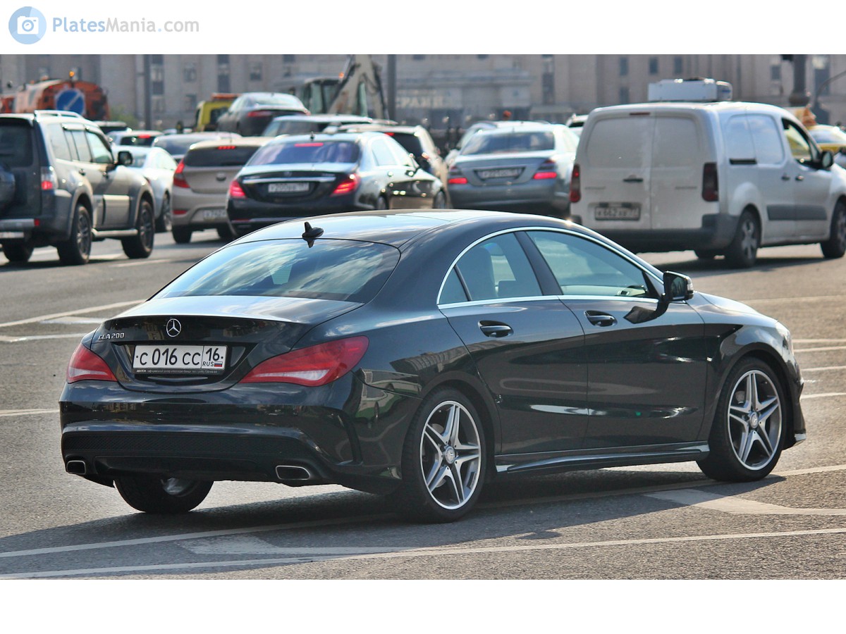 с 016 сс 16, Mercedes-Benz CLA-Klasse 1st gen 4-door Coupé (C117), 2013–2019