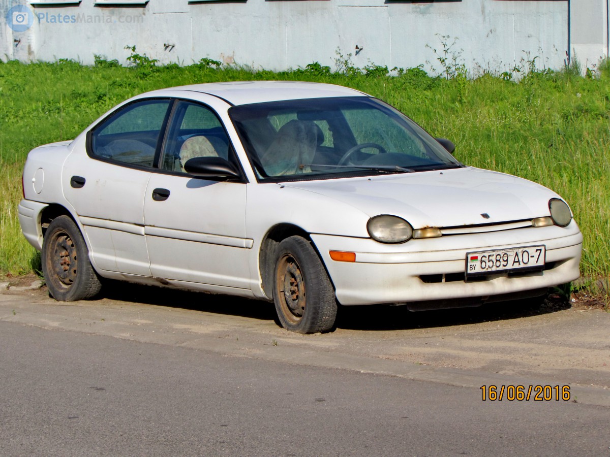 6589 AO-7, Dodge Neon 1st gen Sedan (PL), 1993–1999