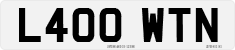 License plate of the United Kingdom, 1983 year system