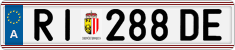 License plate of Austria, Regular plates