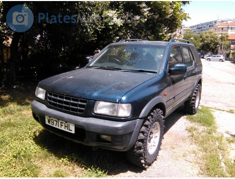 W971 FHL, Vauxhall Frontera