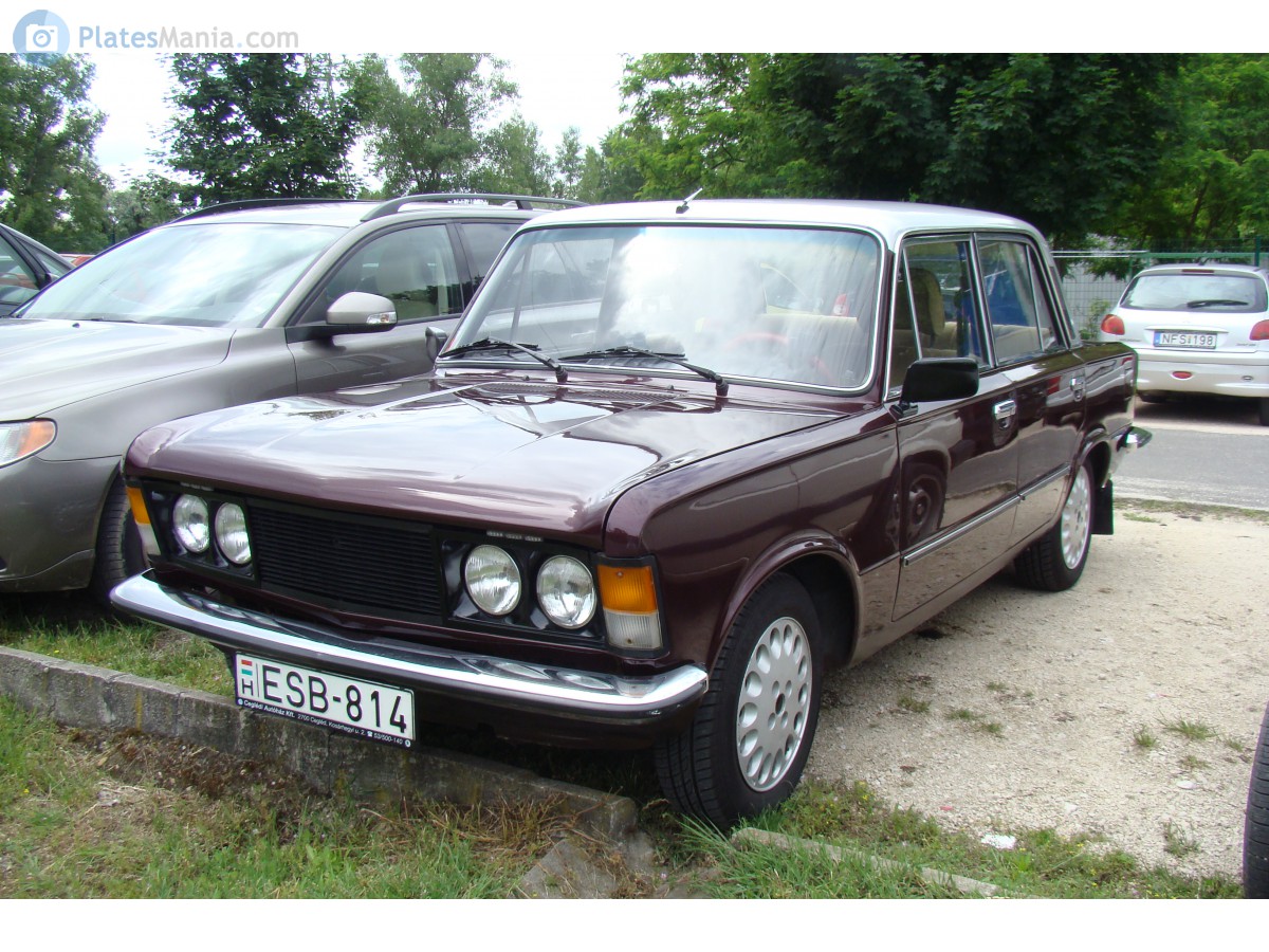 ESB-814, FSO 125p 1st gen Sedan, 1983–1991