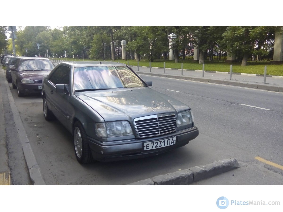 е 7231 ПА, Mercedes-Benz E-Klasse 1st gen Coupé (C124), 1987–1996