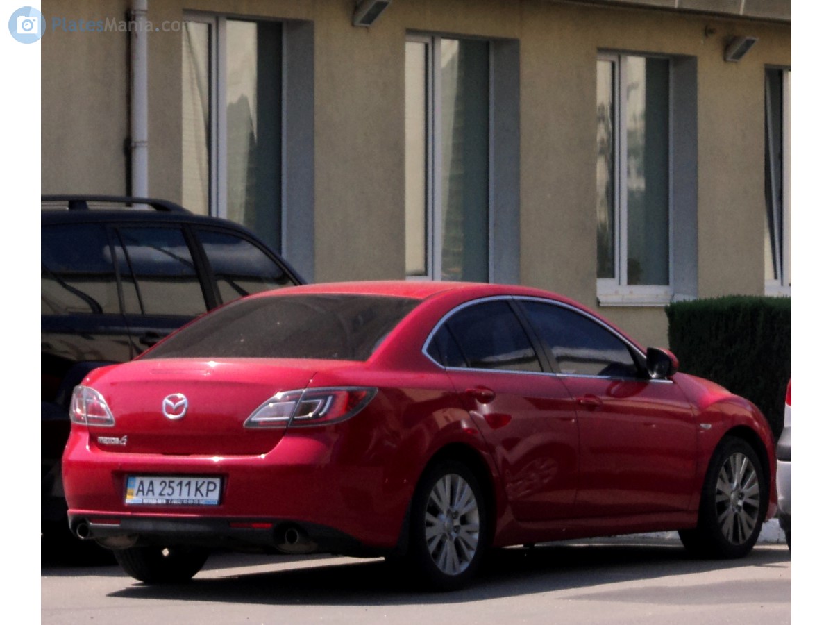 AA 2511 KP, Mazda 6 2nd gen Sedan/Liftback (GH), 2008–2012 (–2016 for CN-market)