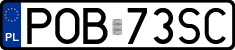 License plates of Poland, Regular car plates