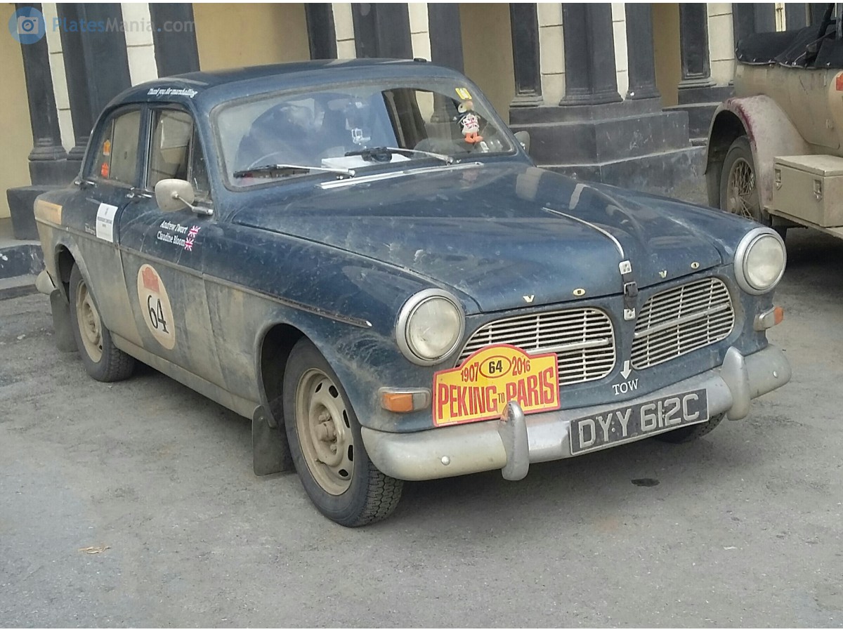 DYY612C, Volvo Amazon 121/122S Sedan (P120), 1956­–1967