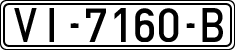 License plates of Spain, 1971 year series