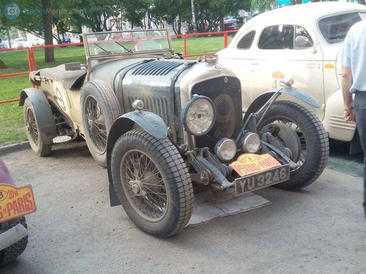 YU3246, Bentley 4½ Litre 
