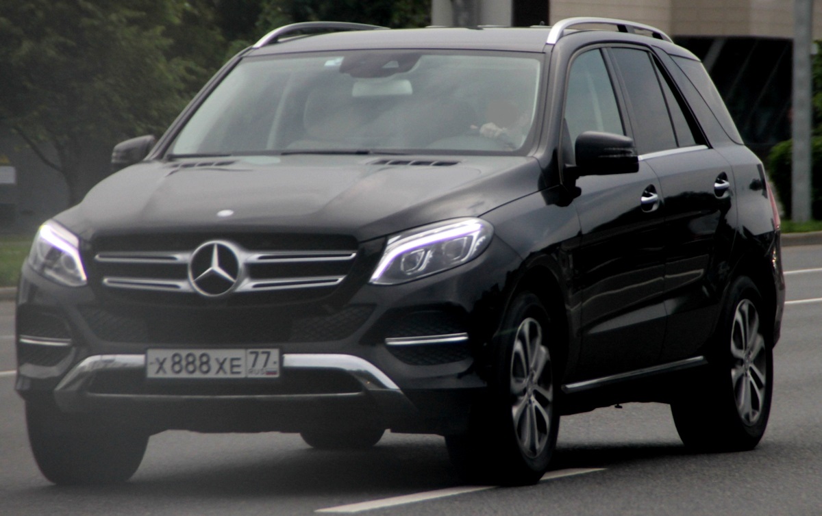 х 888 хе 77, Mercedes-Benz GLE-Klasse 1st gen SUV (W166), 2015–2018