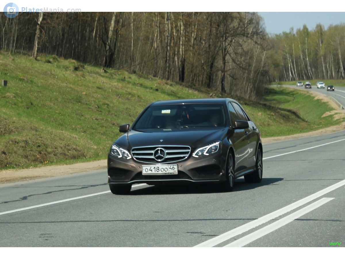 о 418 оо 46, Mercedes-Benz E-Klasse 4th gen Sedan (W212), facelift, 2013­–2016