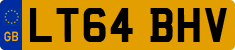 License plate of the United Kingdom, 2001 year system
