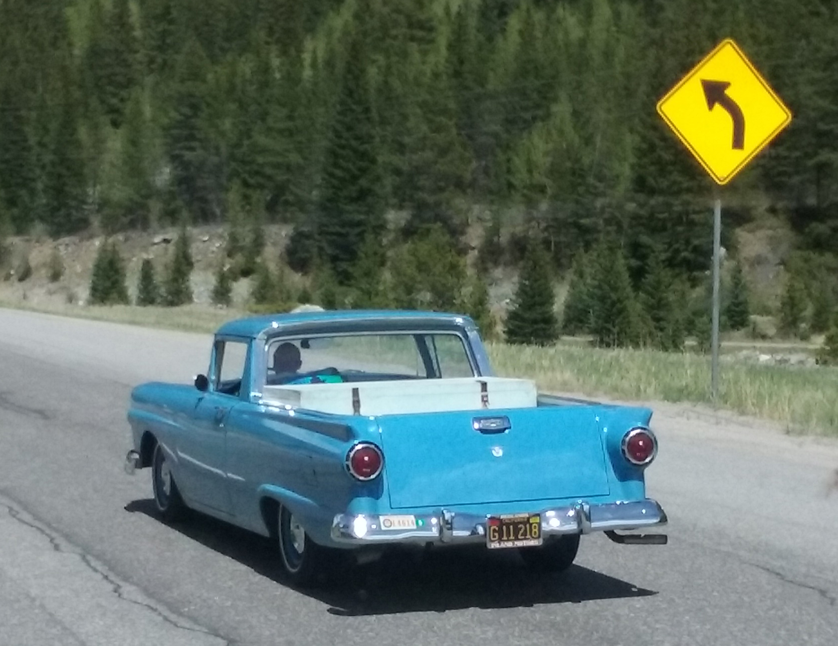 G 11 218, Ford Ranchero 1st gen (66), 1st facelift, 1957–1958