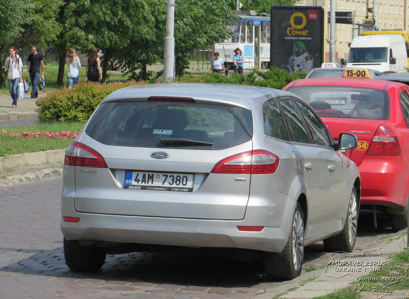 4AM 7380, Ford Mondeo 3rd gen Turnier Wagon (Mk4; CD345), 2007–2010