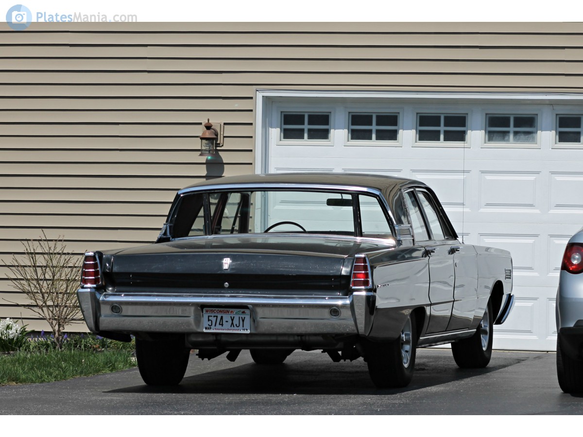 574-XJY, Mercury Monterey 6th gen 1966 4-door Hardtop (57A), 1st facelift, 1965–1966