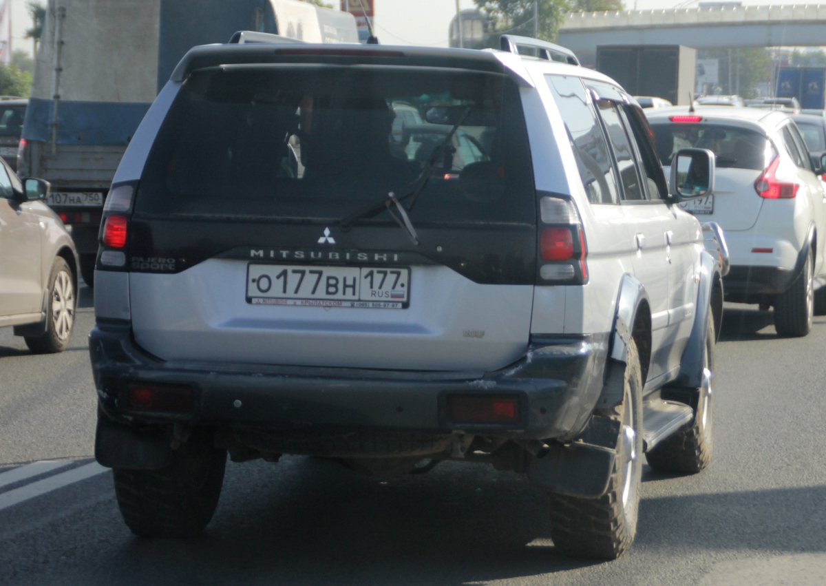 о 177 вн 177, Mitsubishi Pajero Sport 