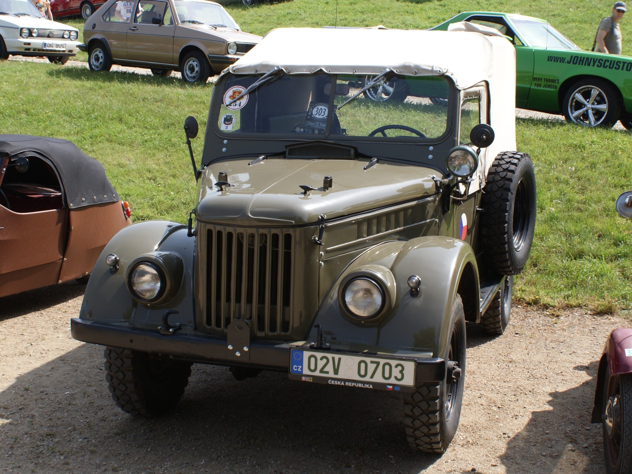 02V 0703, GAZ 69 69 3-door, 1952–1973