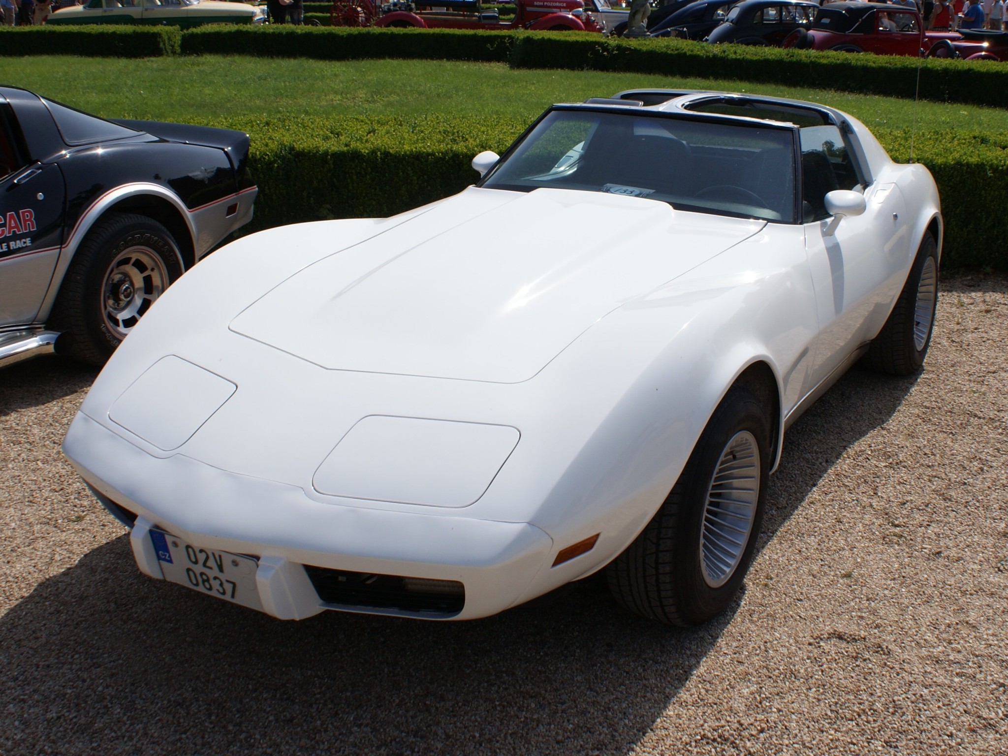 02V 0837, Chevrolet Corvette 3rd gen Coupé (C3; 37), 1st facelift, 1973–1977